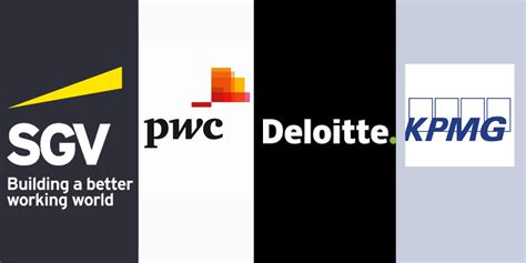 The “Big 4” Top Accounting Firms In The Philippines.